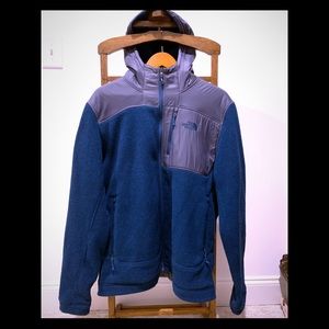 North Face hooded fleece -  jacket